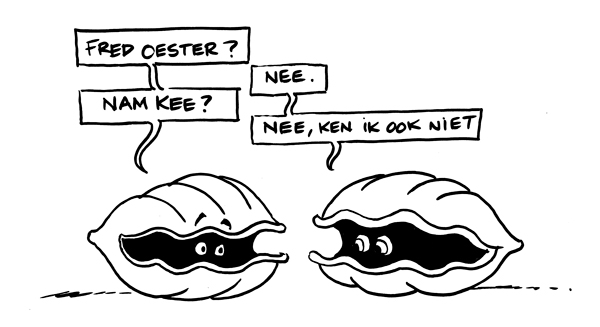 Illustratie - Oesters