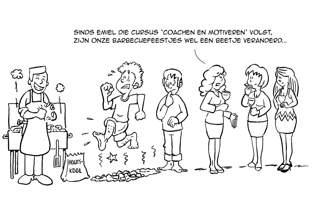 Cartoon - Cursus Coachen en Motiveren