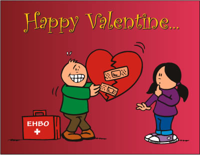 Illustratie - Happy Valentine